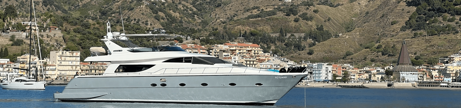 private boat in Taormina