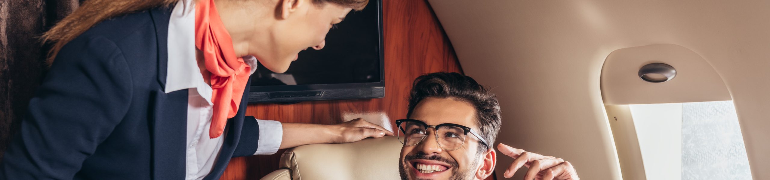 Flying first class