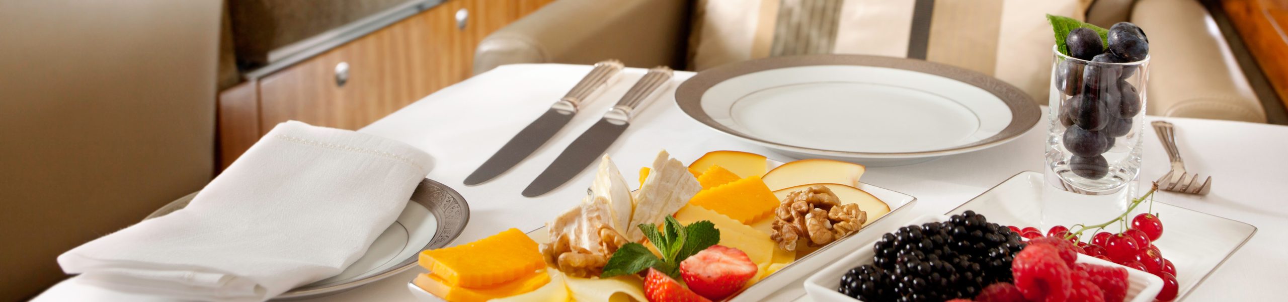 Flying first class