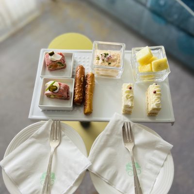 Gourmet dining on Crystal Cruises