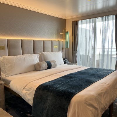 Luxury cabins on the Crystal Serenity